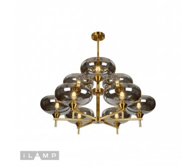 Купить Подвесная люстра iLamp Rivoli 6607/9 GD Подвесная люстра iLamp Rivoli 6607/9 GD