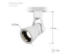Трековый светильник Эра TR38-GU10 WH Б0053307