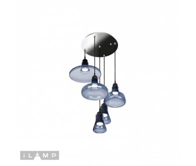 Купить Подвесной светильник iLamp Puro AP9006-5 BL Подвесной светильник iLamp Puro AP9006-5 BL
