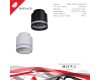 Накладной светильник Reluce 53001-9.5-001IL GX53+LED3W BK