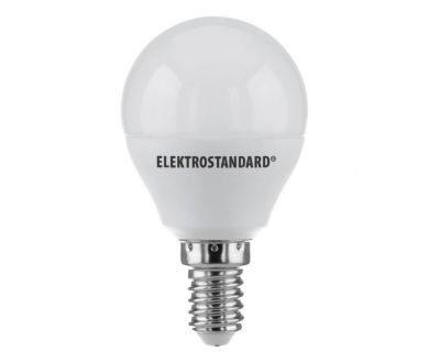 Купить Лампа светодиодная Elektrostandard E14 7W 6500K шар матовый 4690389041556 Лампа светодиодная Elektrostandard E14 7W 6500K шар матовый 4690389041556