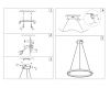 Подвесной светильник Kink Light Тор 08213,19A(3000K)