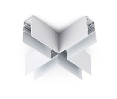 Купить Коннектор X-образный для шинопровода Ambrella Light Magnetic Track System GL3375 Коннектор X-образный для шинопровода Ambrella Light Magnetic Track System GL3375