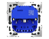 Розетка с USB, А+А Voltum S70 VLS040406 (титан)