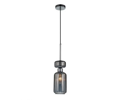 Купить Подвесной светильник Escada Gloss 1141/1S Chrome/Smoke Подвесной светильник Escada Gloss 1141/1S Chrome/Smoke