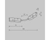 Коннектор для шинопровода Maytoni Magnetic track system Exility TRA034CS-B