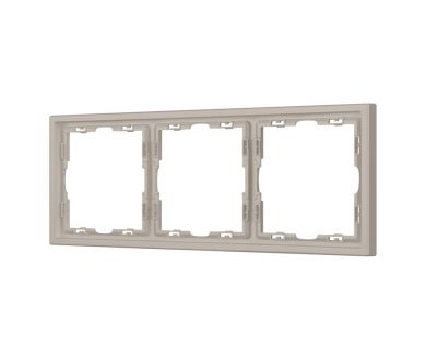 Купить Рамка пластиковая Arlight FRM-NOBE-SFPL-3-CA 059458 Рамка пластиковая Arlight FRM-NOBE-SFPL-3-CA 059458