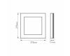 Светодиодная панель Arlight IM-300x300A-12W Warm White 023147(1)