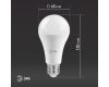 Лампа светодиодная Эра E27 19W 6000K LED A65-19W-860-E27 Б0031704
