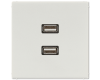 Розетка USB Jung MALS1153LG