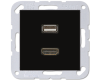 Розетка HDMI/USB Jung MAA1163SW