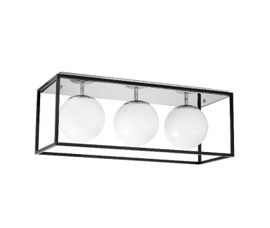 Купить Потолочный светильник Lumina Deco Maldini LDC 8060-3 CHR+BK Потолочный светильник Lumina Deco Maldini LDC 8060-3 CHR+BK