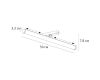 Трековый магнитный светильник Arte Lamp Rapid A6165PL-1WH