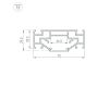 Профиль Arlight STRETCH-25-CEIL-CENTER-2000 040060