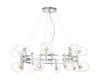 Подвесная люстра Crystal Lux LUXURY SP16 CHROME