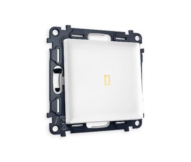 Купить Комплект механизма 1-кл проходного выключателя с подсветкой Ambrella Volt Alfa MA122030 Комплект механизма 1-кл проходного выключателя с подсветкой Ambrella Volt Alfa MA122030