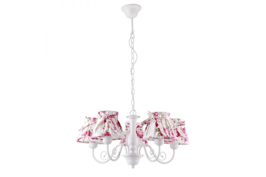 Подвесная люстра Arte Lamp A7021LM-5WH