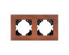 Рамка на 2 поста из натурального дерева Arlight FRM-XSILO-WD-2-NL 050871