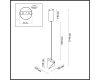 Подвесной светильник Odeon Light Ray 6678/5L