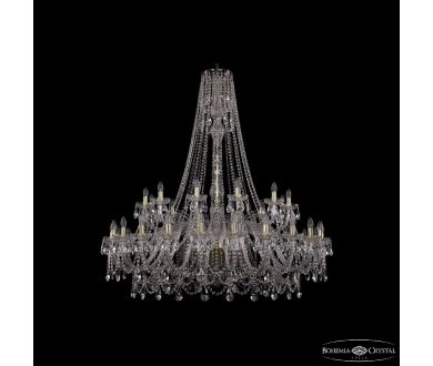 Купить Подвесная люстра Bohemia Ivele Crystal 1411/24+12/530/h-154 G Подвесная люстра Bohemia Ivele Crystal 1411/24+12/530/h-154 G