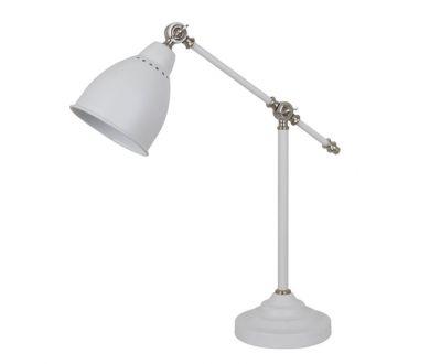 Купить Настольная лампа Arte Lamp Braccio A2054LT-1WH Настольная лампа Arte Lamp Braccio A2054LT-1WH