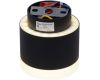 Накладной светильник Reluce 53004-9.5-001IL GX53+LED3W BK