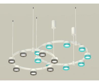 Купить Комплект подвесного светильника Ambrella Light Techno Ring XR92081300 (A9208x2, C9241, C9236, N8488, N8484) Комплект подвесного светильника Ambrella Light Techno Ring XR92081300 (A9208x2, C9241, C9236, N8488, N8484)
