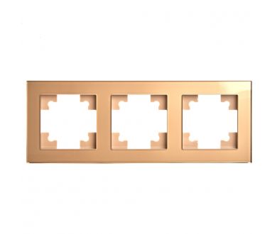 Купить Рамка 3-местная Stekker Катрин GFR00-7003-08 49036 Рамка 3-местная Stekker Катрин GFR00-7003-08 49036