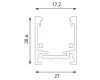 Шинопровод накладной Lumker SY-LINK-20S1S-2.5-BL 019274