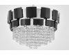 Подвесная люстра Lumina Deco LDP 7045-600 BK+CHR