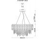 Подвесная люстра Arte Lamp Nicoletta A1051SP-10CC