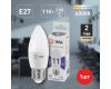 Лампа светодиодная Эра E27 11W 6000K LED B35-11W-860-E27 Б0032985