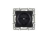 Механизм электрической розетки Arlight SCT-MEU1-PL-BK (250V, 16A) 043731