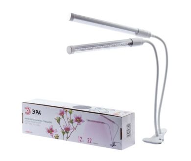 Купить Светильник для растений на прищепке ЭРА FITO-20W-АLED-L Б0049550 Светильник для растений на прищепке ЭРА FITO-20W-АLED-L Б0049550