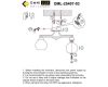 Потолочная люстра Omnilux Caldiero OML-25407-03