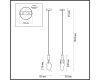 Подвесной светильник Odeon Light Lia 6695/5L