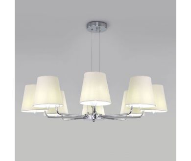 Купить Подвесная люстра Eurosvet Amaretto 60155/8 хром a065003 Подвесная люстра Eurosvet Amaretto 60155/8 хром a065003