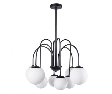 Купить Люстра на штанге Arte Lamp Mebsuta A1675LM-8BK Люстра на штанге Arte Lamp Mebsuta A1675LM-8BK