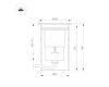 Грунтовый светильник Arlight ART-GROUND-ZOOM-R100-15W Warm3000 038172