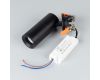 Спот Arlight LGD-ARTEMIS-BUILT-FLAP-R55-12W Warm2700 (BK, 8-80 deg, 230V) (IP20 Металл) 062274