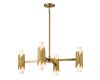 Подвесная люстра Elstead Lighting MARVELE8-AB-OPAL