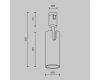 Магнитный трековый светильник Maytoni Technical Focus Led Flarity TR144-1-12W3K-W-PT