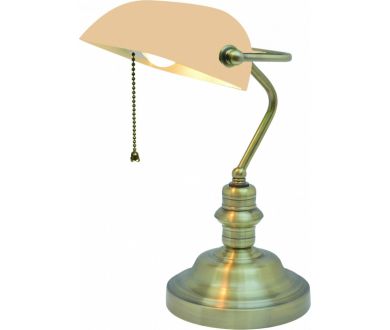 Купить Настольная лампа Arte Lamp Banker A2493LT-1AB Настольная лампа Arte Lamp Banker A2493LT-1AB