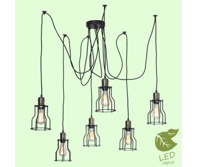 Купить Подвесная люстра Lussole Loft Shirley GRLSP-9310 Подвесная люстра Lussole Loft Shirley GRLSP-9310
