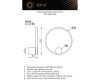 Настенный светильник  Aployt Alice APL.055.01.09