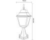 Уличный светильник Arte Lamp Bremen A1014FN-1BK