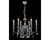 Подвесная люстра Crystal Lux MERCEDES SP6 CHROME/SMOKE