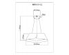 Подвесной светильник Myfar Cordelia MR9121-CL