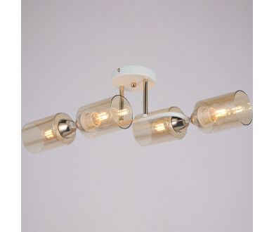 Купить Потолочная люстра Illumico IL8148-4COU-79 WH GD Bice Потолочная люстра Illumico IL8148-4COU-79 WH GD Bice
