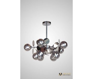 Купить Люстра на штанге AM Group AM396 SP10 CHROM Люстра на штанге AM Group AM396 SP10 CHROM